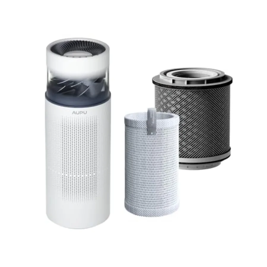 

Очиститель и увлажнитель воздуха 3-в-1 с сменными HEPA-фильтрами и фильтрами для увлажнения воздуха, белый, решение для улучшения качества воздуха в доме