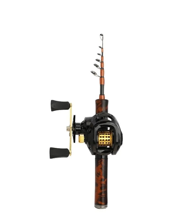 Fishing Rod With Precise Lure Control Fishing Rod Carbon Fiber Rod Black Ultralight Rod Audible Click Reel Seat