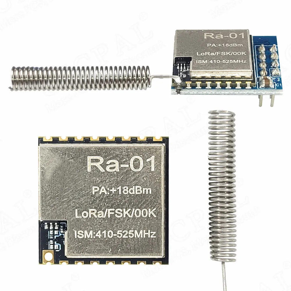 RA-01 433MHZ Wireless Module for LoRa Frequency Expansion SPI Interface 300kbps Enhanced Signal 410-525MHz RA01