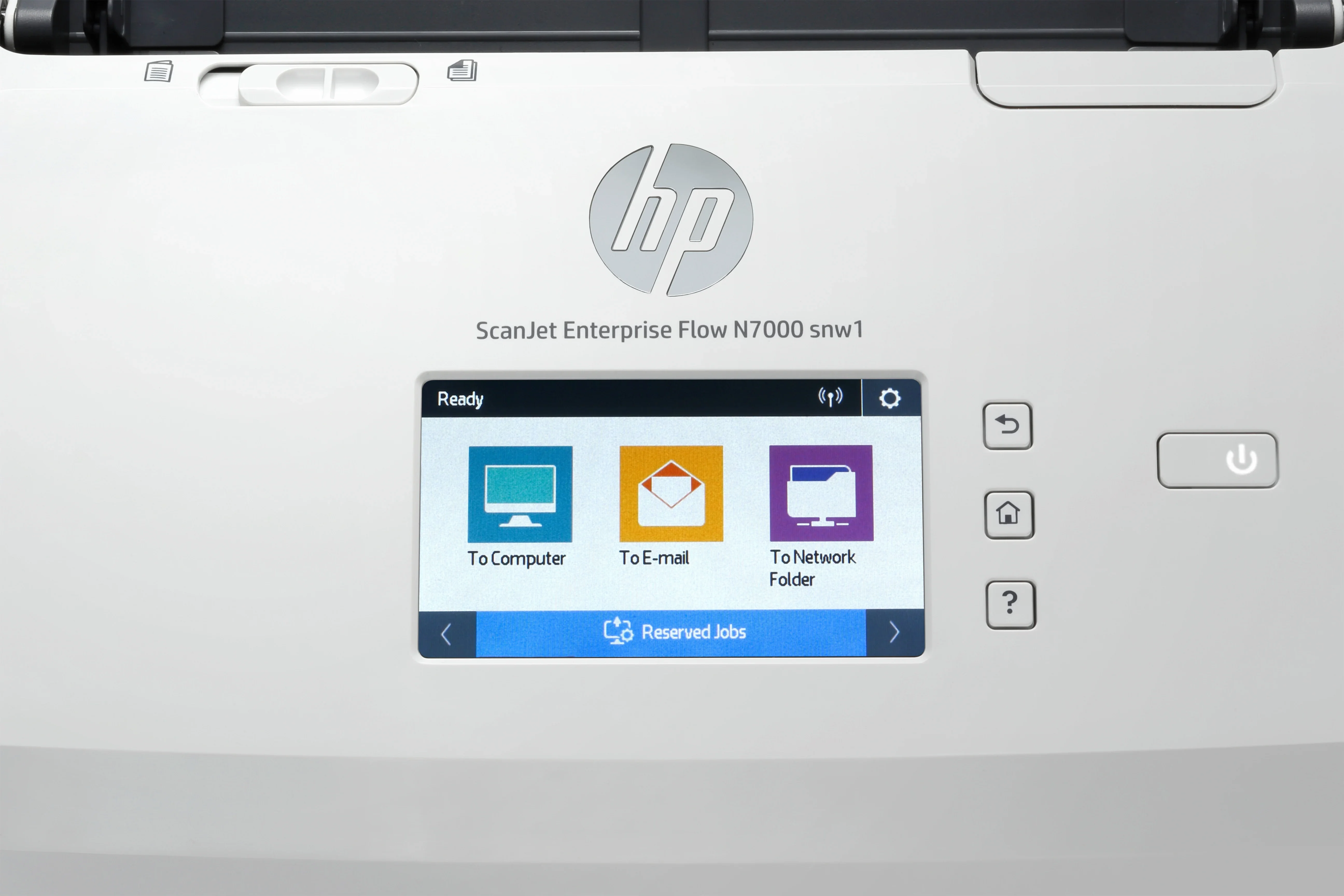 เครื่องสแกน ScanJet Enterprise Flow N7000 Snw1 ความละเอียด 600dpi ขนาด A4 ความเร็ว 75 หน้าต่อนาที พร้อมช่องใส่เอกสารอัตโนมัติ 80 แผ่น