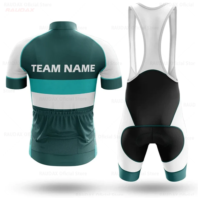 Cycling Clothing Custom Team Name Men Cycling Set Bike Clothing Breathable Anti-UV Bicycle Wear Short Sleeve Cycling Jersey Sets