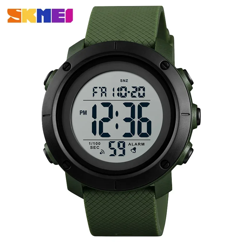 

SKMEI 1426 Montre Men Alarm Clock Fashion Digital Watch Relogio Masculino Sport Watch Men Luxury Brand 5Bar Waterproof Watches