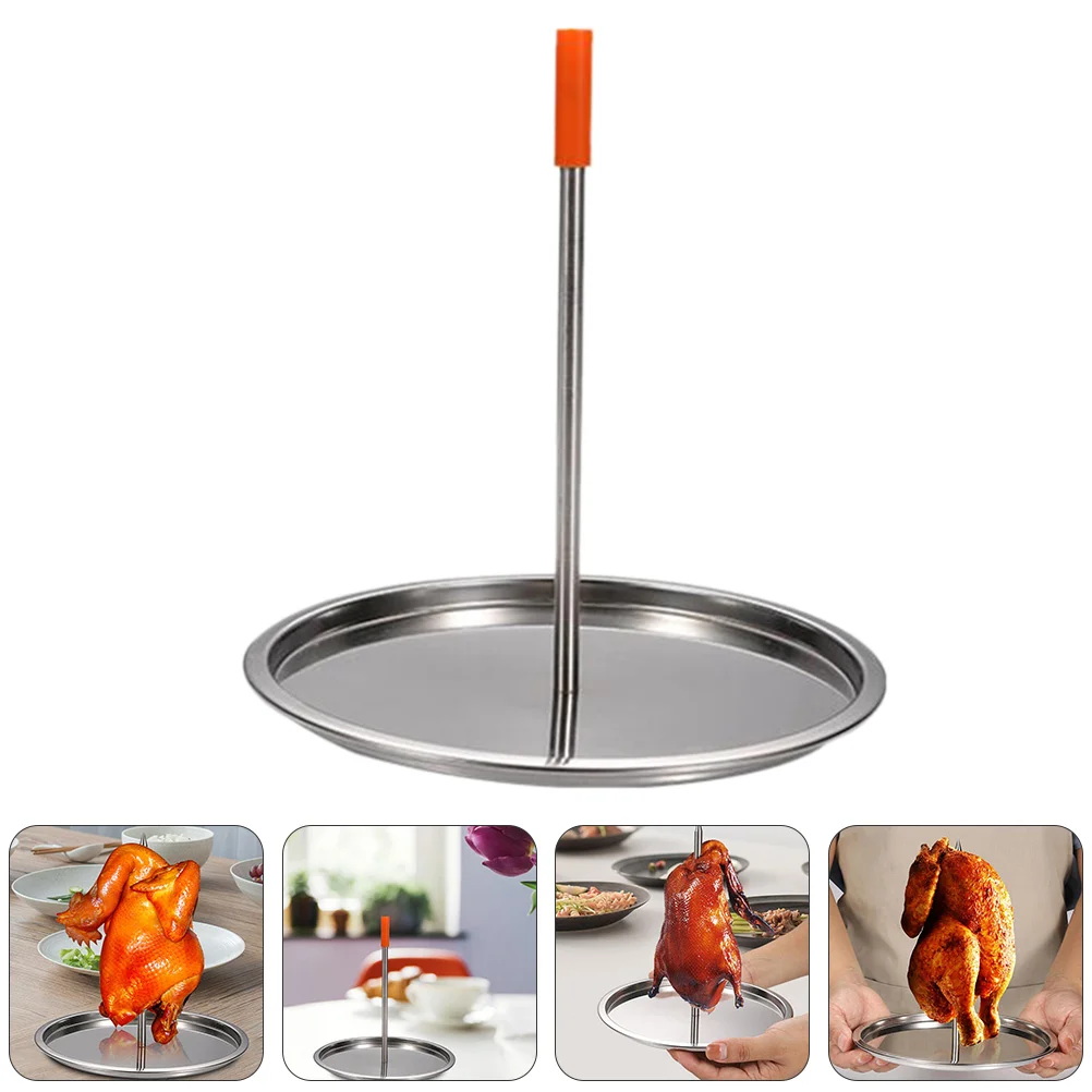 

Chicken Rack Practical Portable Camping Barbecue Plate Grill Non-sticky BBQ Roasting Grills