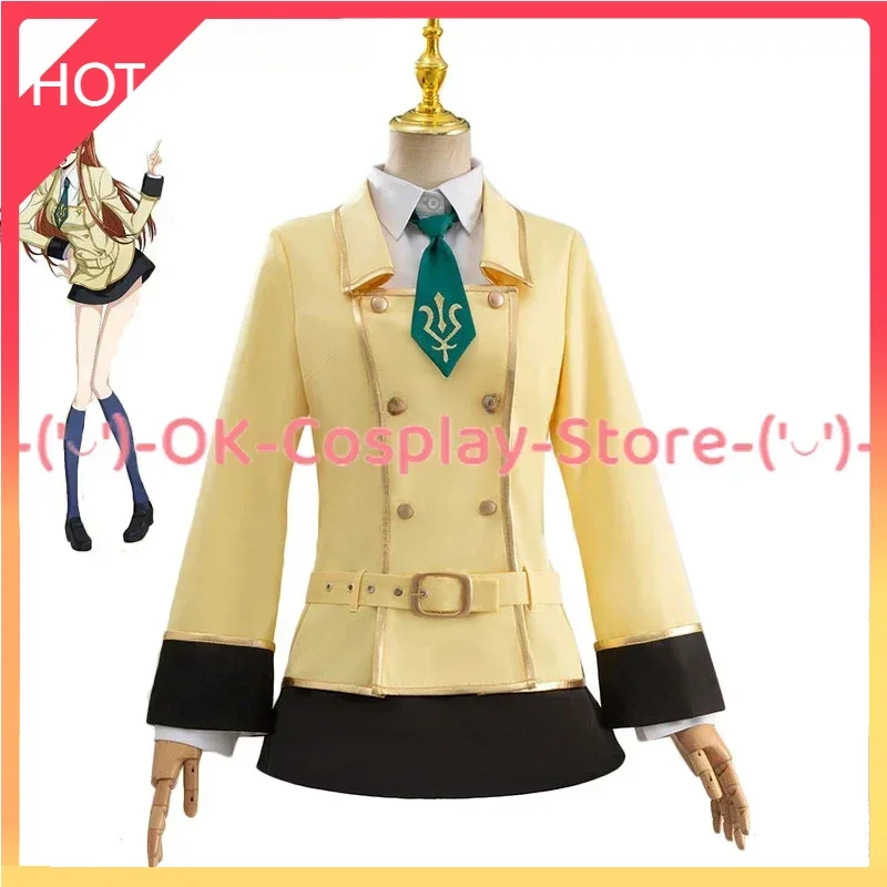 

[Custom Made] Shirley Fenette Cosplay Costume Anime Cosplay Fancy Party Suit Coat Shirt Skirts Halloween Carnival Uniforms