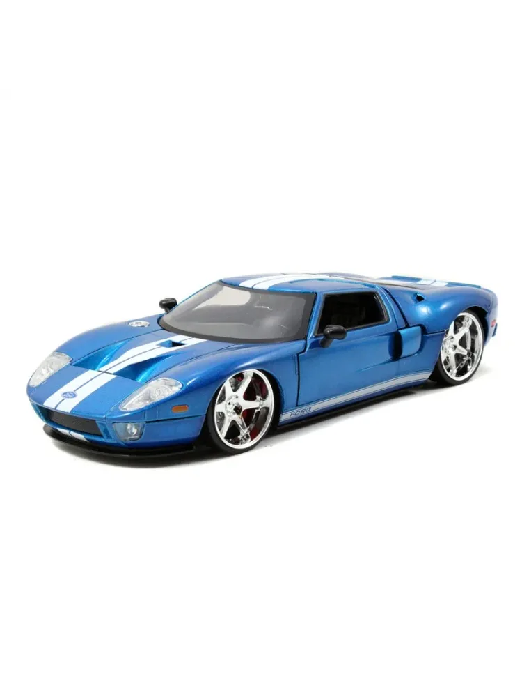 Jada 1:24 2005 Ford GT car toy  Diecast  toys for boys  Metal  cars gift