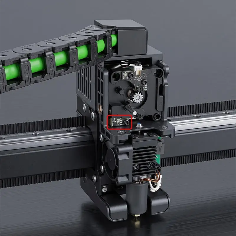 1 Set Replacement 3D Printer Detection Board Interface Accessory Fit for Creality K2 PLUS for Printer Fault Repair & Upgrade