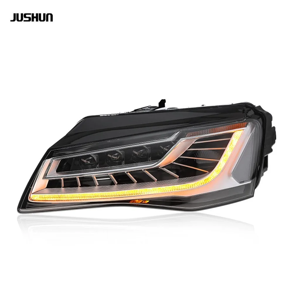 For 2011-2013 for Audi A8 LED Headlights Assembly DRL Dynamic Turn Signal Lens Upgrade