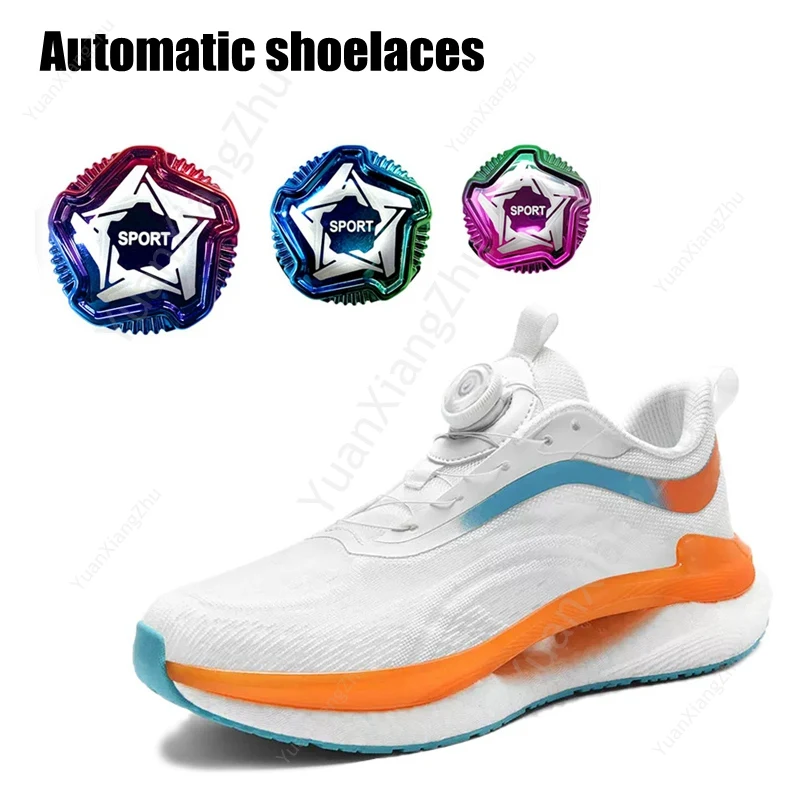 2023 Swivel Buckle Shoelaces Without ties Automatic Laces Sneakers Adults Kids Colourful Lazy No Tie Shoe laces Shoe Accessories