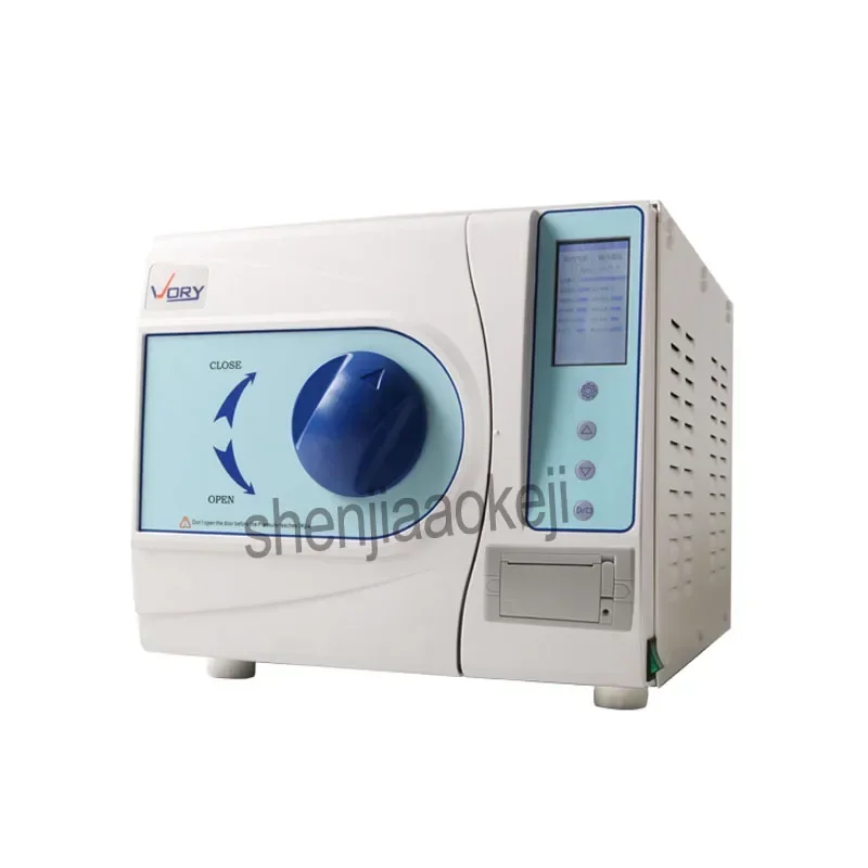 

LCD Vacuum Steam Dental Autoclave Sterilizer pulsating three pre-vacuum sterilizer Dental device Oral Disinfection Cabinet