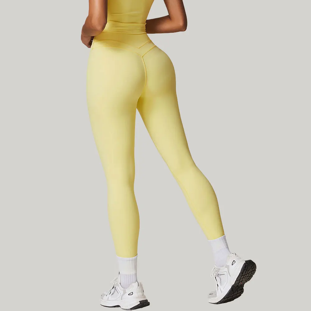

Sexy Sports Pants Lifting Buttocks Sports Tight Pants Women's High Waisted Elastic Fitness Pants Running Yoga Leggings Female