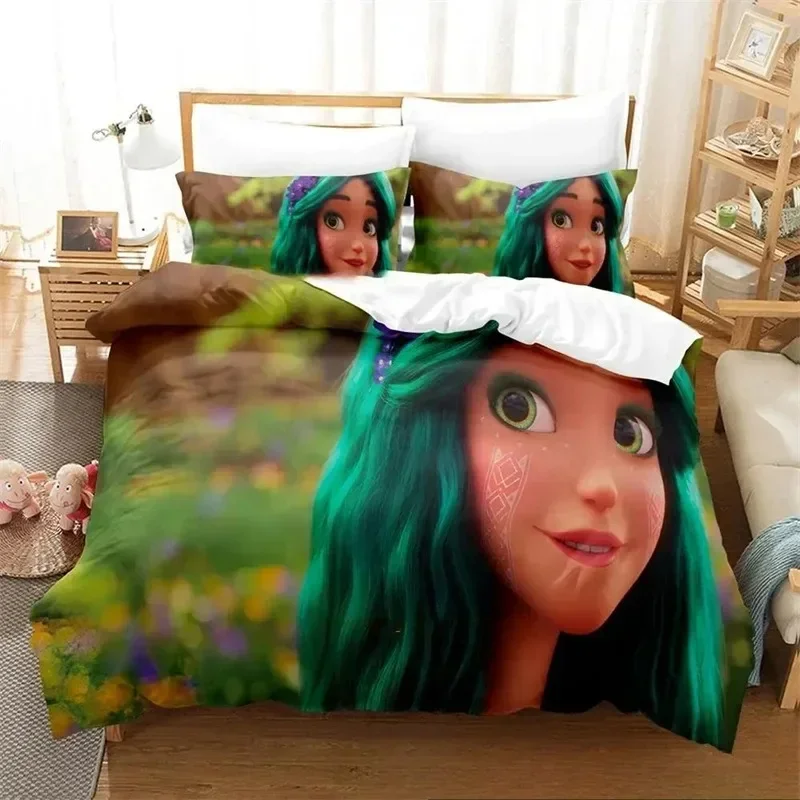 

3D Printed Mavka The Forest Song Comfortable Duvet Quilt Cover Pillowcase Bedding Set Children Bedroom Decoration Home Textile