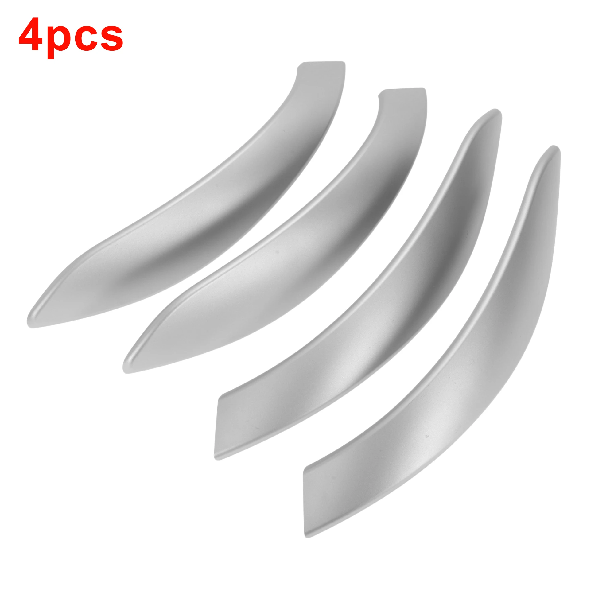 

UXCELL Front Driver Side Door Panel Handle Pull Trim Cover for BMW 3 Series F30 2013-2018 No.51417260085 Silver Tone