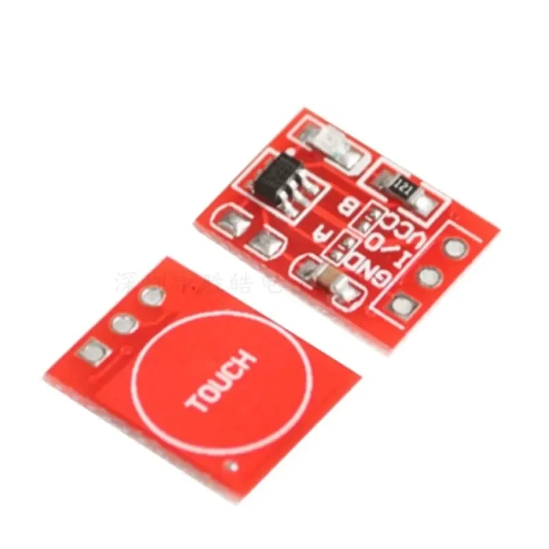 10PCS/LOT NEW TTP223 Touch Button Module Capacitor Type Single Channel Self Locking Touch Switch Sensor