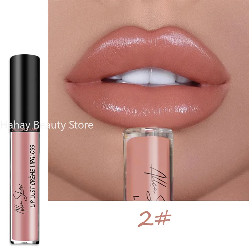 12 Colors Sexy Women Lipstick Waterproof Long Lasting Moist Lip Gloss Vivid Colorful Lipgloss Women Makeup maquiagem