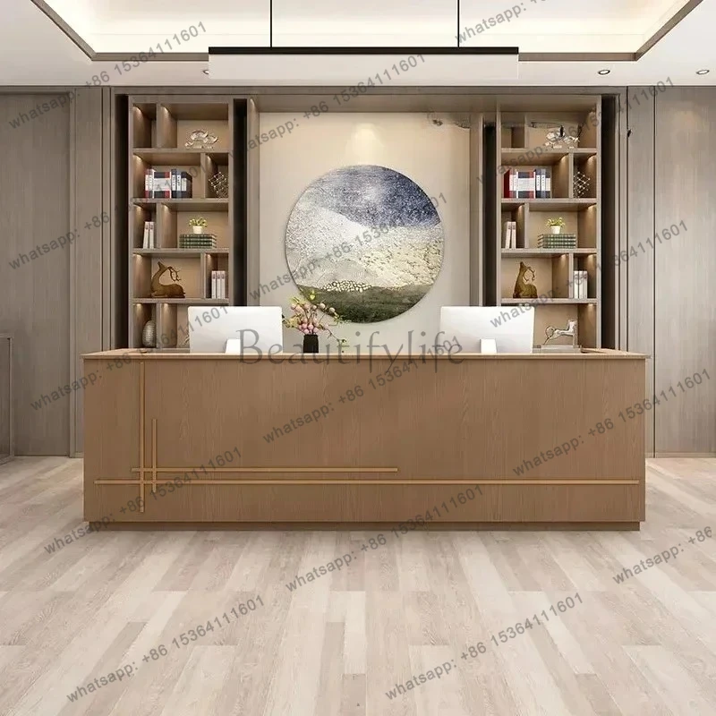 

yj5 Banco reception cinese centro benessere retrò nuovo negozio reception cinese piccola pagina di cassa