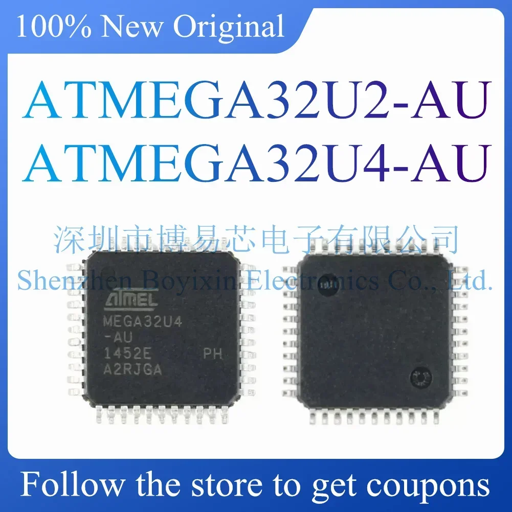 

NEW ATMEGA32U2-AU ATMEGA32U4-AU.Original Product.