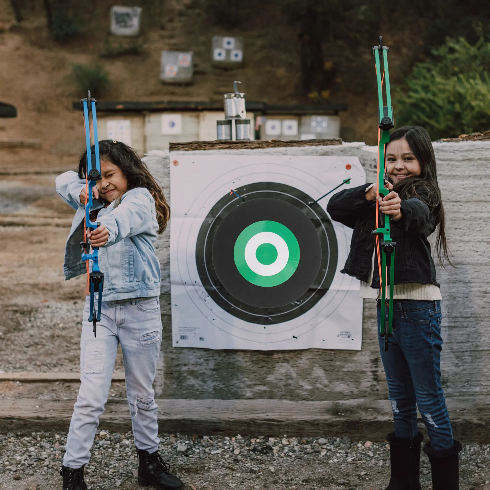

Портативная мишень для стрельбы из лука из ЭВА, передвижная, для тренировок на открытом воздухе, износостойкая, многоразовая, с прозрачным кольцом для подсчета очков