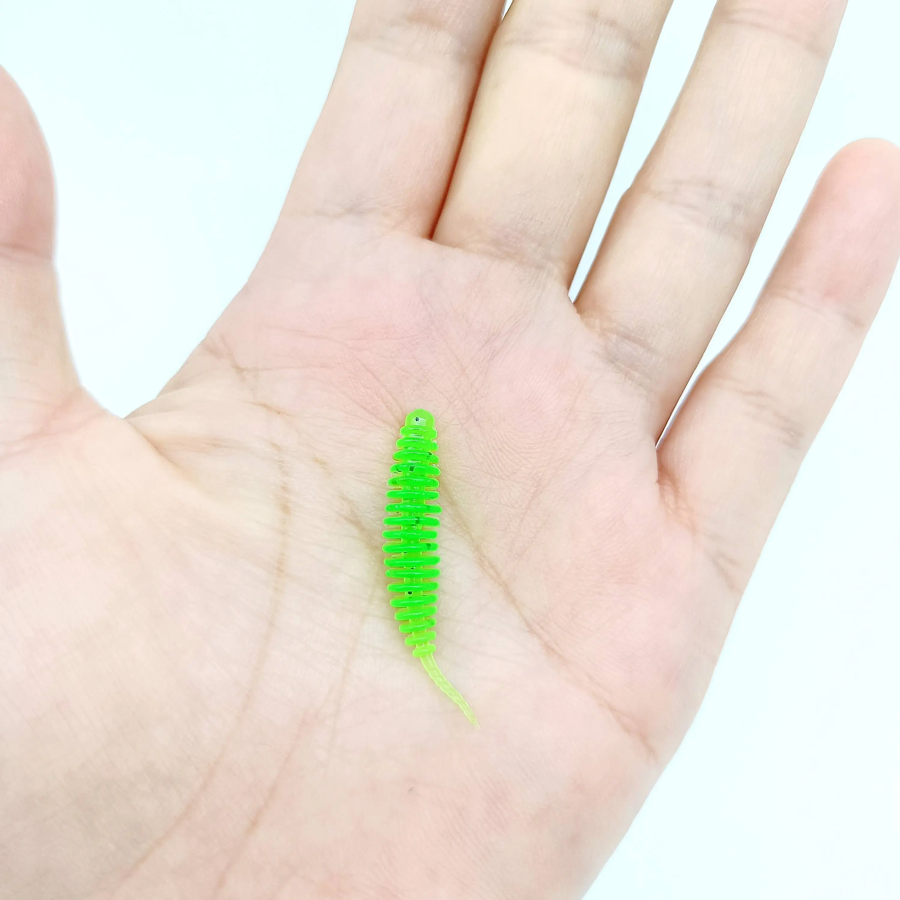 DUODUOYU Señuelos de vinilo suaves mini, cebo para carpa y lubina