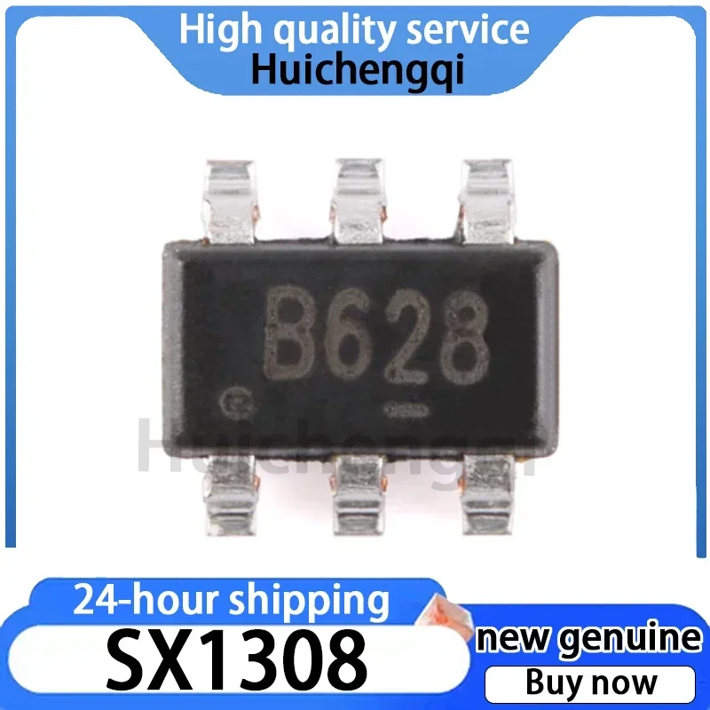 10PCS SX1308 Silk Screen B628 SOT23-6 Boost Chip IC Integrated Circuit