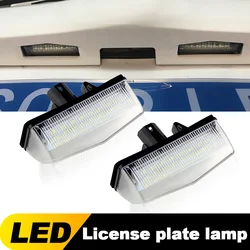 2x For Toyota Prius XW20 XW30 Prius Plus/V Venza Matrix RAV4 For Lexus CT200h Scion License Number Plate Light LED Rear Car Lamp