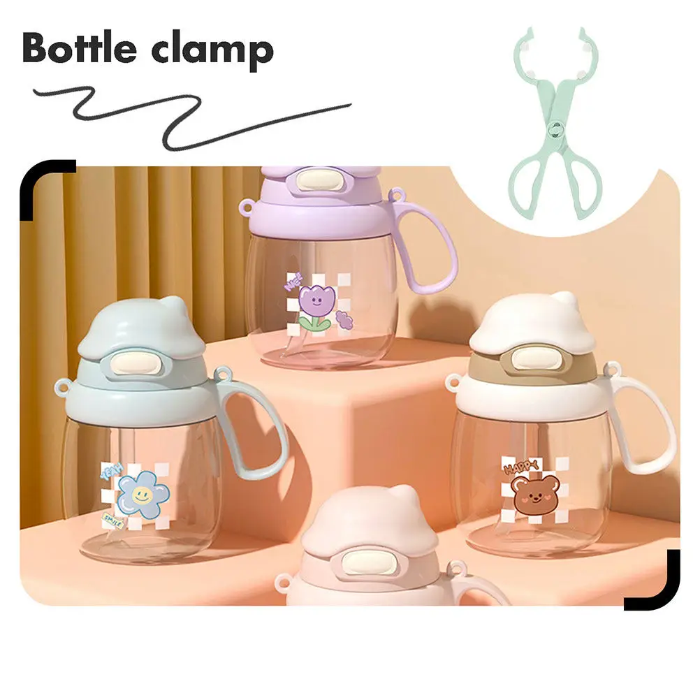 2Pcs Baby Bottle Tongs Multifunctional Heat-Resistant Non-Slip Feeding Tool for Hot Milk Bottles Pacifier Handling Nursery
