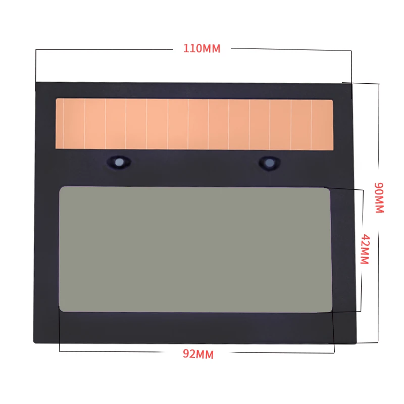 LI battery solar auto darkening/shading True color welding filter lens for the welding mask and welding helmet