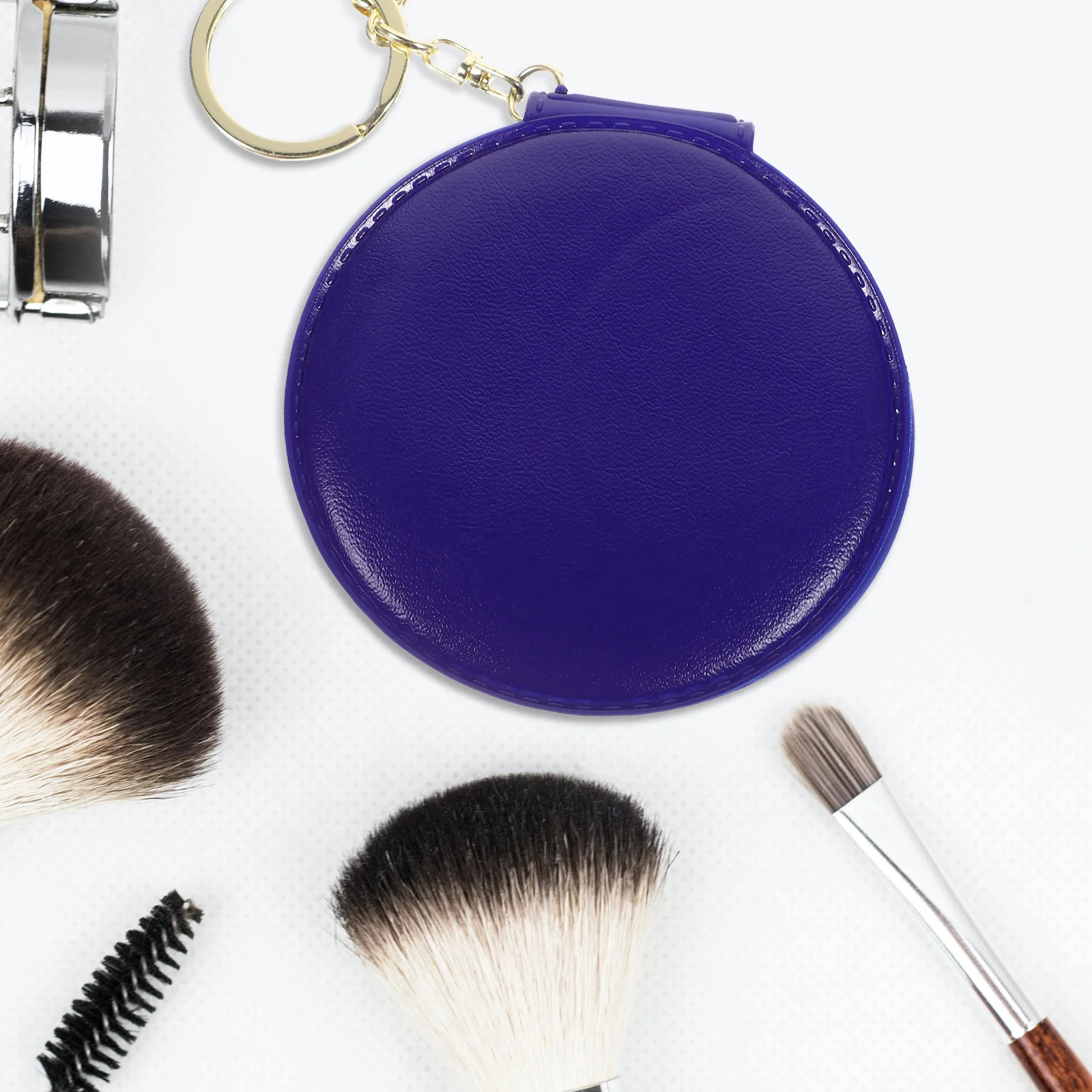 Double Side Mirror Compact Portable with Closure for Bathrooms Or Gifts Available in Assortment of Designs Folding Mirror