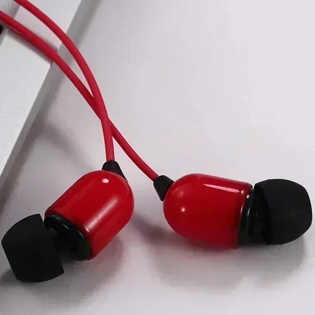 Earbud musik Stereo 3.5mm, headphone berkabel 3 Meter untuk Streaming langsung nyaman