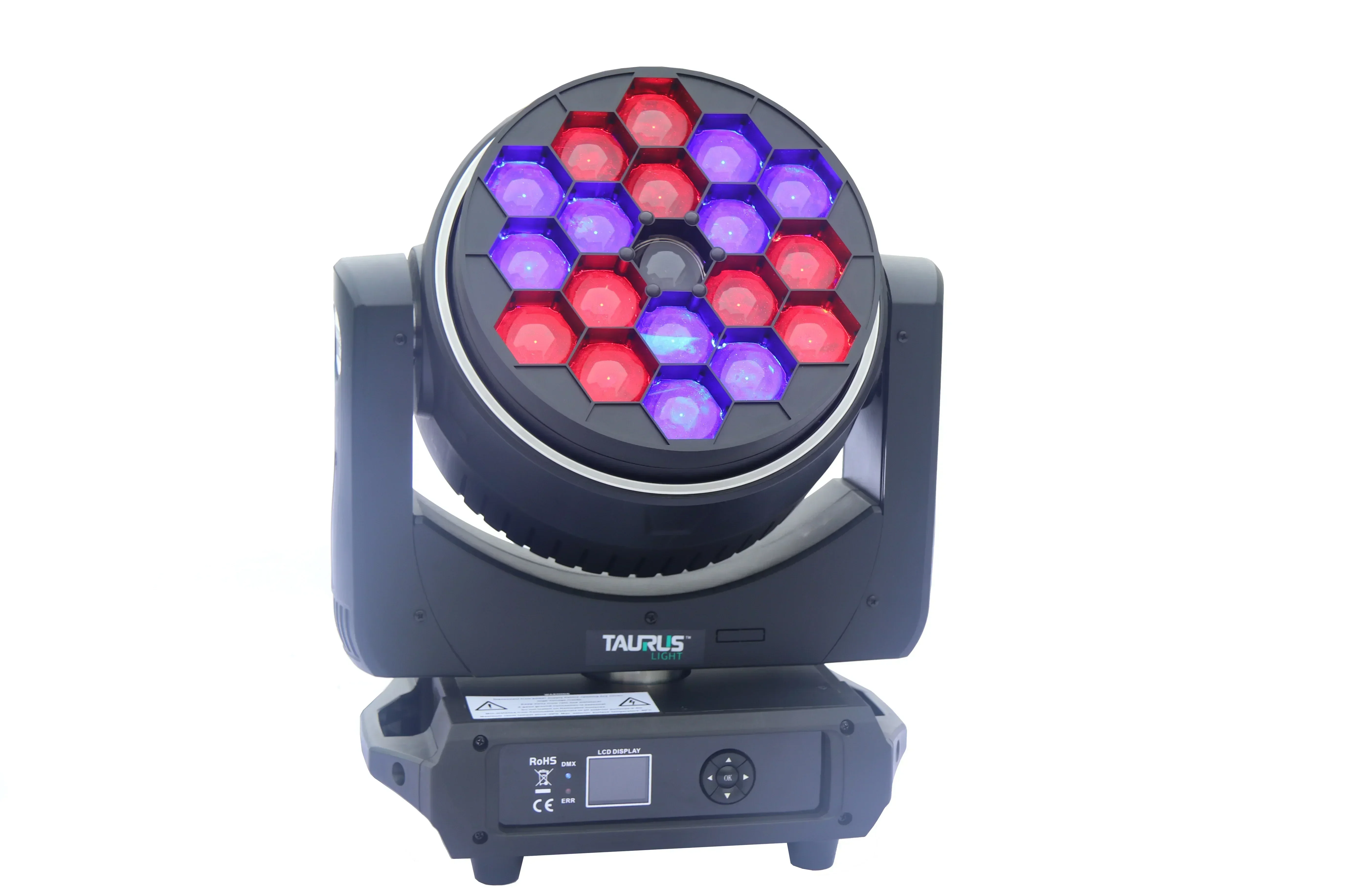 

Stage Powerful Bee Eye 19x40w Rgbw 4in1 Zoom Cleaning Beam of Stage Disco Glow