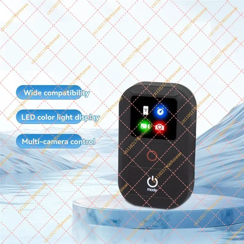 XB-Wireless Remote Control for GoPro Hero 13/12/11/10/9/8 Max | 60M Range, 2M Waterproof, Wristband