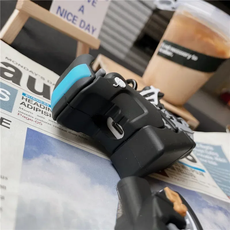 Funda para auriculares con Motor de carrera suave de silicona para motocicleta, moda 3D, para Apple Airpods 1, 2, 3, 4 Pro 2, auriculares