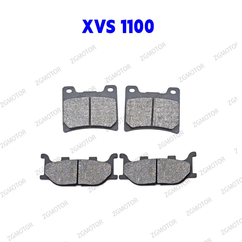 Передние или задние тормозные колодки для YAMAHA XVS 1100 V-Star Custom 2000-2011 XVS1100 Drag Star 1999-2002 2001