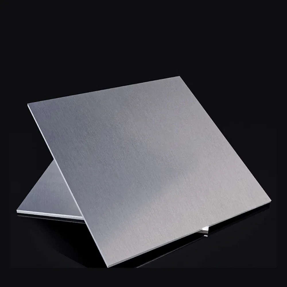 Aluminium Alloy Sheet Flat Plate 1060/6061 Hardware Aluminium Board Thickness 1/2/3/4/5/8/10mm 100x100 200x200 200x300 300x300mm