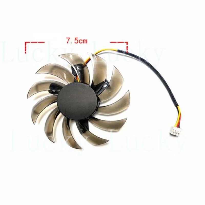 

f For GIGABYTE GV-N730 630 610 575 557 1 PCS T128010SM Graphics Card Cooling Fan