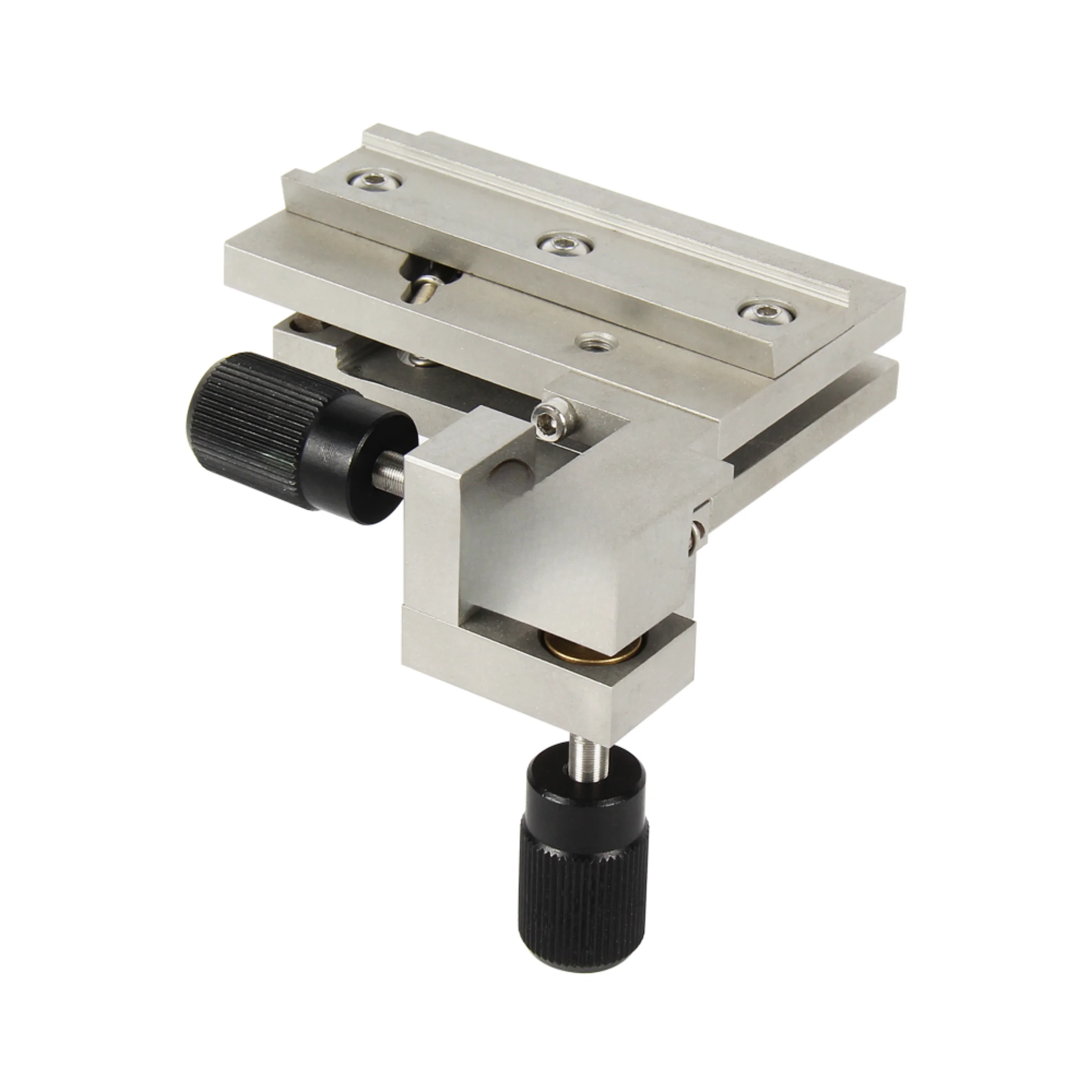 Dovetail Base for Assemble Optical Mounts Two Axis Stainless Steels Tilt Mount for Optics