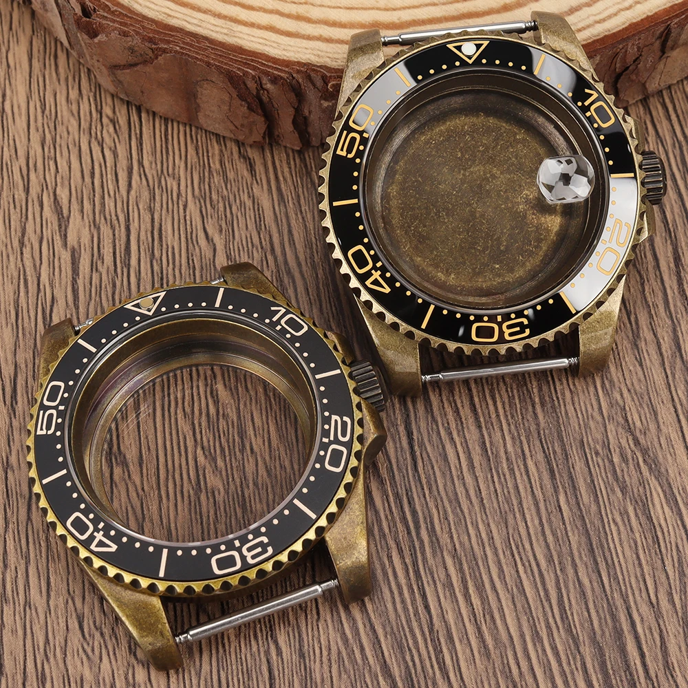 For NH35 Cases PVD Bronze Retr - огляд і ціна Bronze Case Watch