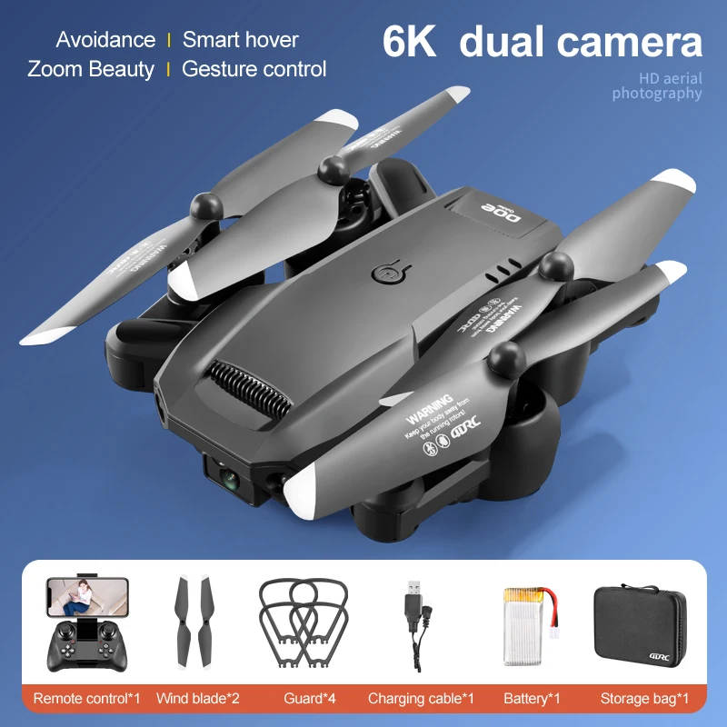 4DRC New V23 Drone 4K Professinal With 1080P Wide Angle HD Dual Camera Wifi FPV Drones Obstacle Avoidance Mini RC Quadcopter Gif