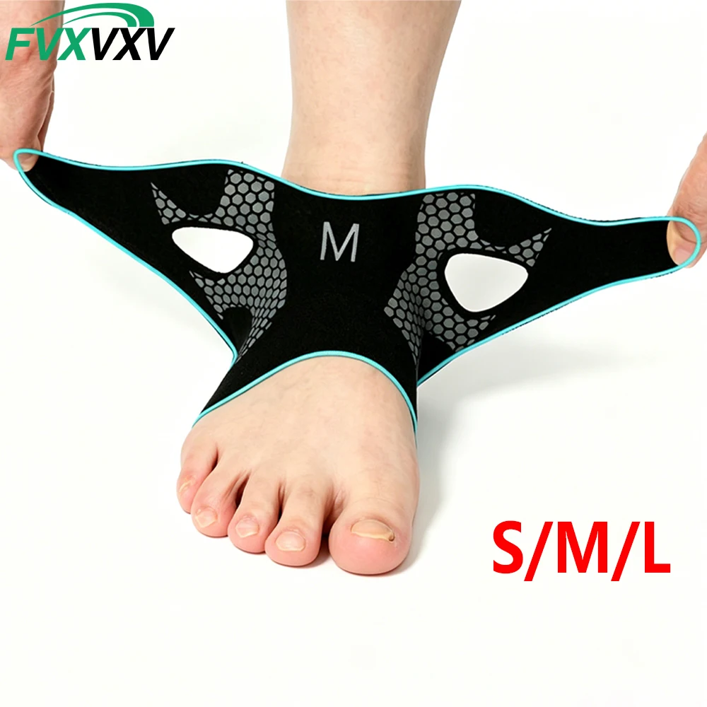 Ultra-thin Ankle Brace Bi-directional Strap Compression Stabilizes Tendons Motion Ankle Fixation Brace Prevents Ankle Sprains