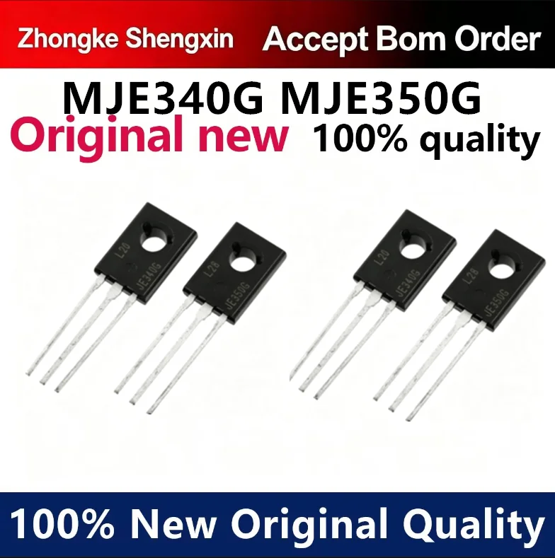 （5pcs-10pcs）ON Ansenmei MJE340G MJE350G JE340G JE350G paired with original imported