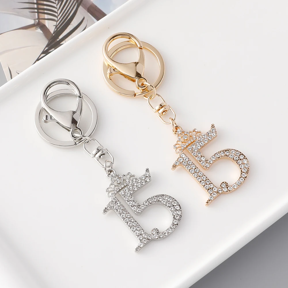 15th Anniversary Keychain 15th Birthday Key Ring Queen\'s Crown Pendant Concert Souvenir Gift