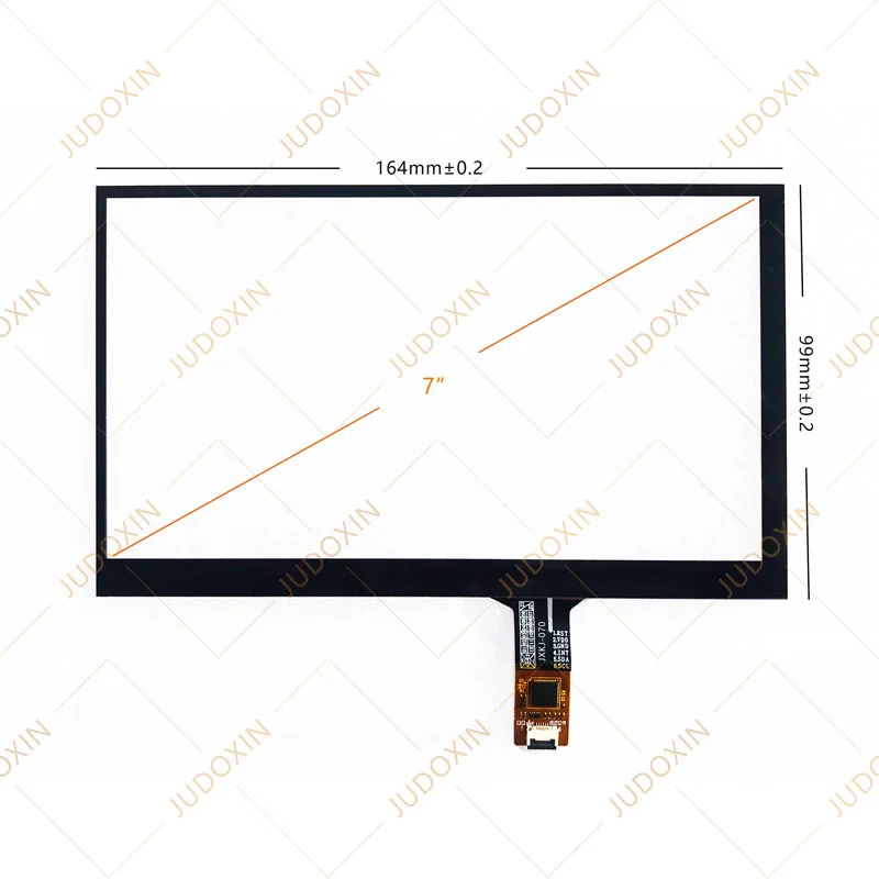 Pannello Touch Screen da 7 pollici P + G GT911 per navigazione auto Raodio Raspberry PI 3B 4B