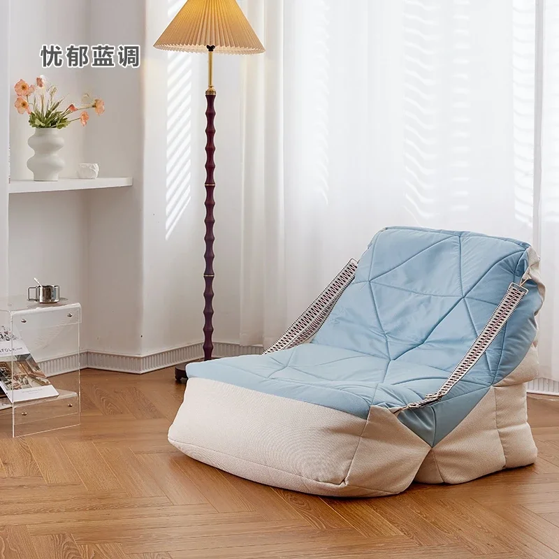 Sofa Bedroom Small Lazy Sofa Tatami Reclining and Sleeping Balcony Chair