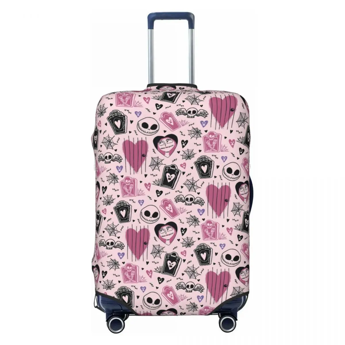 

Custom Fashion Nightmare Before Christmas Cute Luggage Cover Protector Washable Cartoon Travel Suitcase Covers