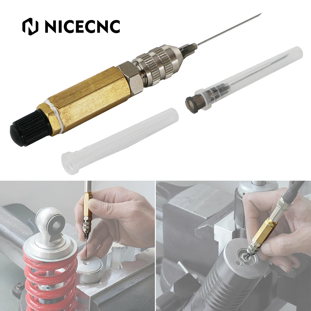 

Motorcycle UTV Nitrogen Shock Needle Fill Adaptor for KTM Honda Yamaha Raptor YFZ Polaris RZR Arctic Cat Fox Snowmobile Shock