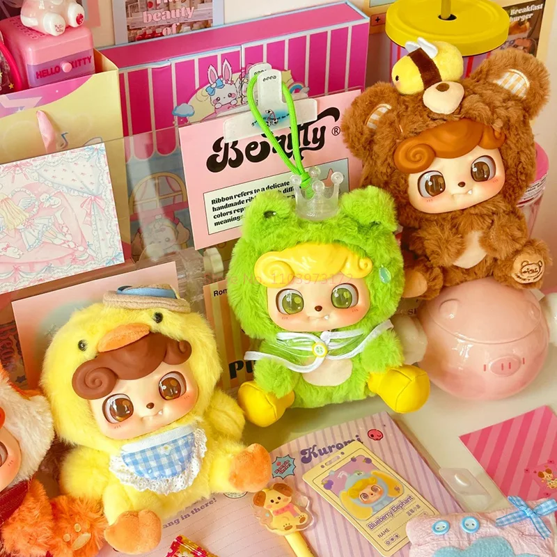 Qkid Jotoys Genuine Q Bao Blind Box Animal Kindergarten  Trendy Play Cute Doll Handmade Toy Gift