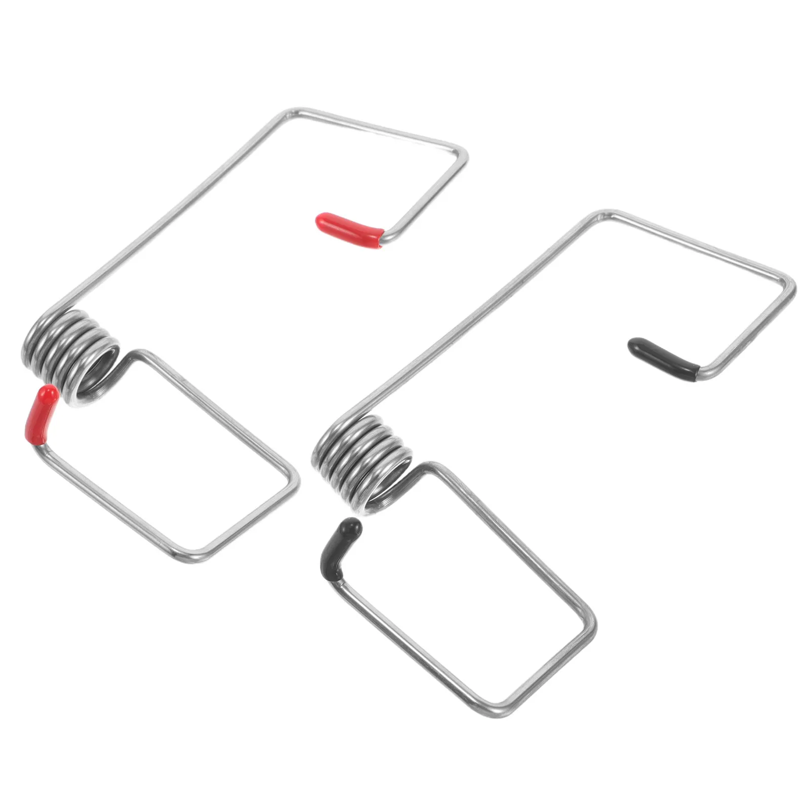 2pcs Windshield Wiper Arm Springs Blade Replacement Tools Force Tension Metal Automotive Part Quiet Operation Durable Material