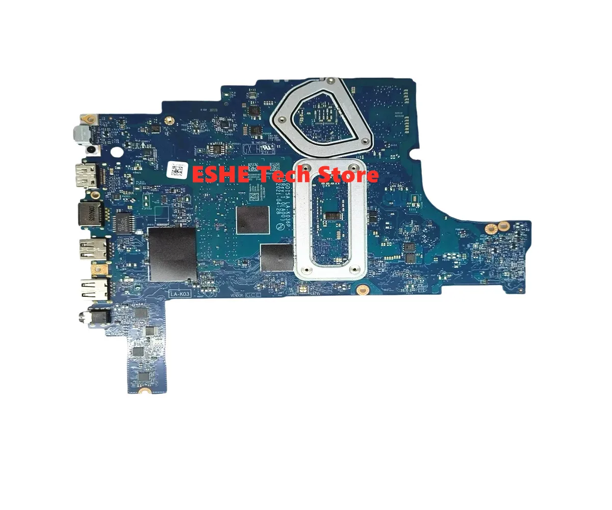 LA-K036P Motherboard For Dell Vostro 3400 3500 Inspiron 3501 Laptop Motherboard With i5-1135G7 i7-1165G7 CPU MX330 2G GPU