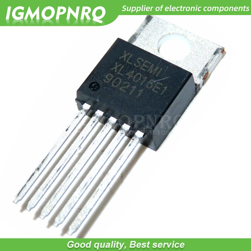 2pcs/lot XL4016E1 XL4016 TO220-5 40V 8A chip step-down IC DC-DC New Original