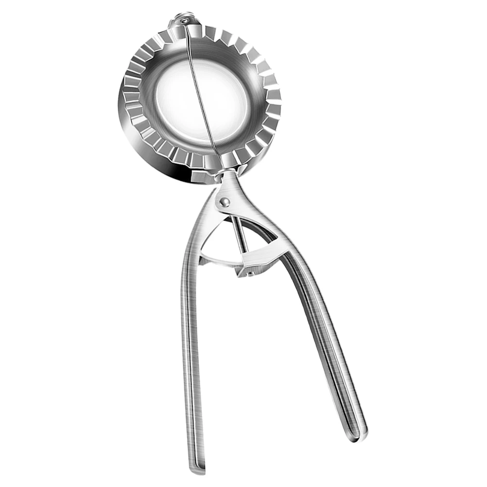 

Stainless Steel Dumpling Maker Mold Compact H Tools Portable Presser Machine Kitchen Baking Pan Small Dough Presser Manual