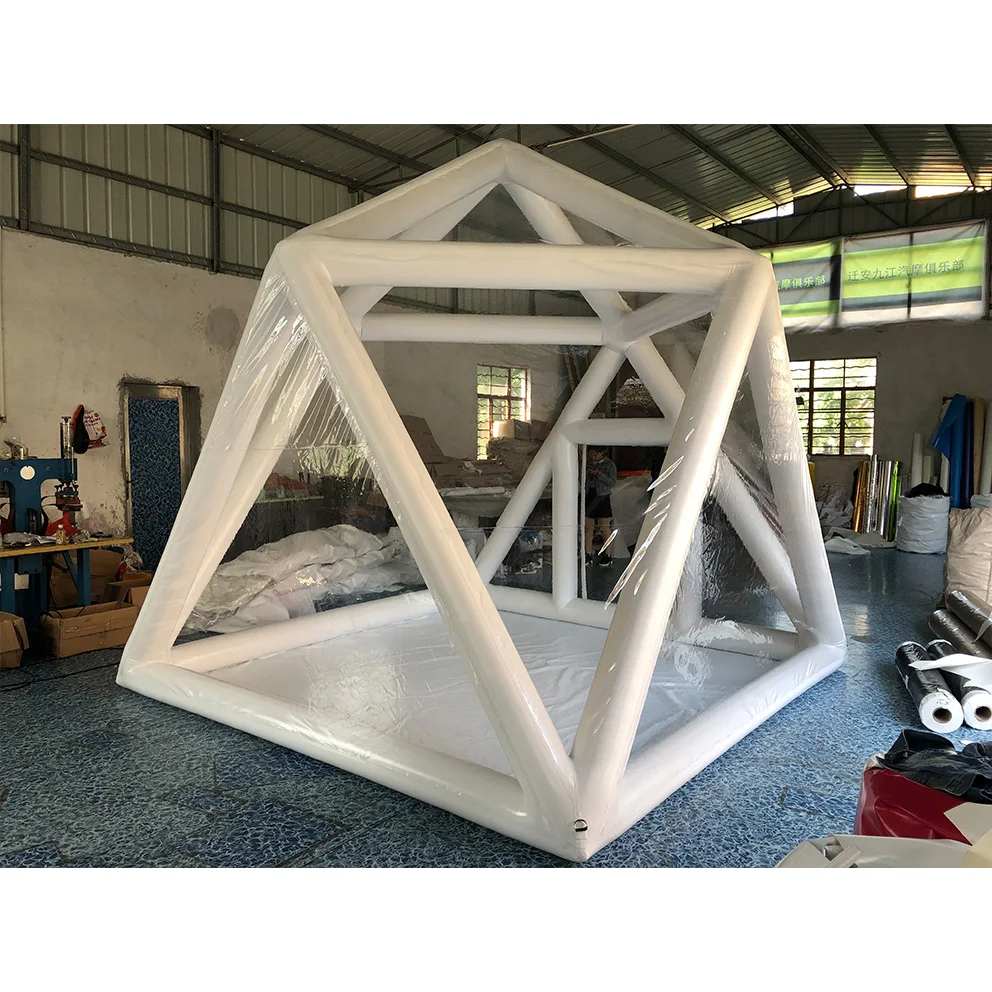 

Надувная палатка для отдыха на открытом воздухе, надувная прозрачная палатка из ПВХ, коммерческая палатка для проживания в семье в отеле.